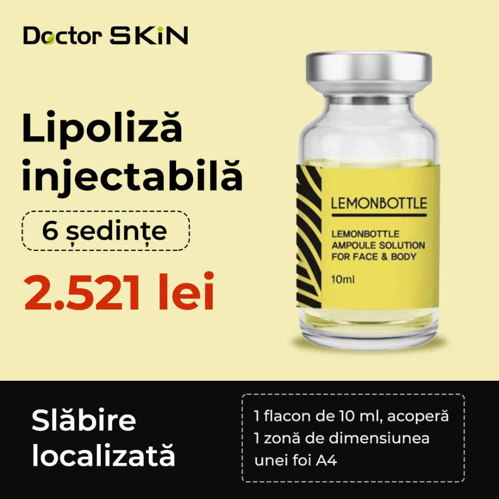 Lipoliza injectabilă pentru topirea grăsimii corporale localizate - Doctor SKiN