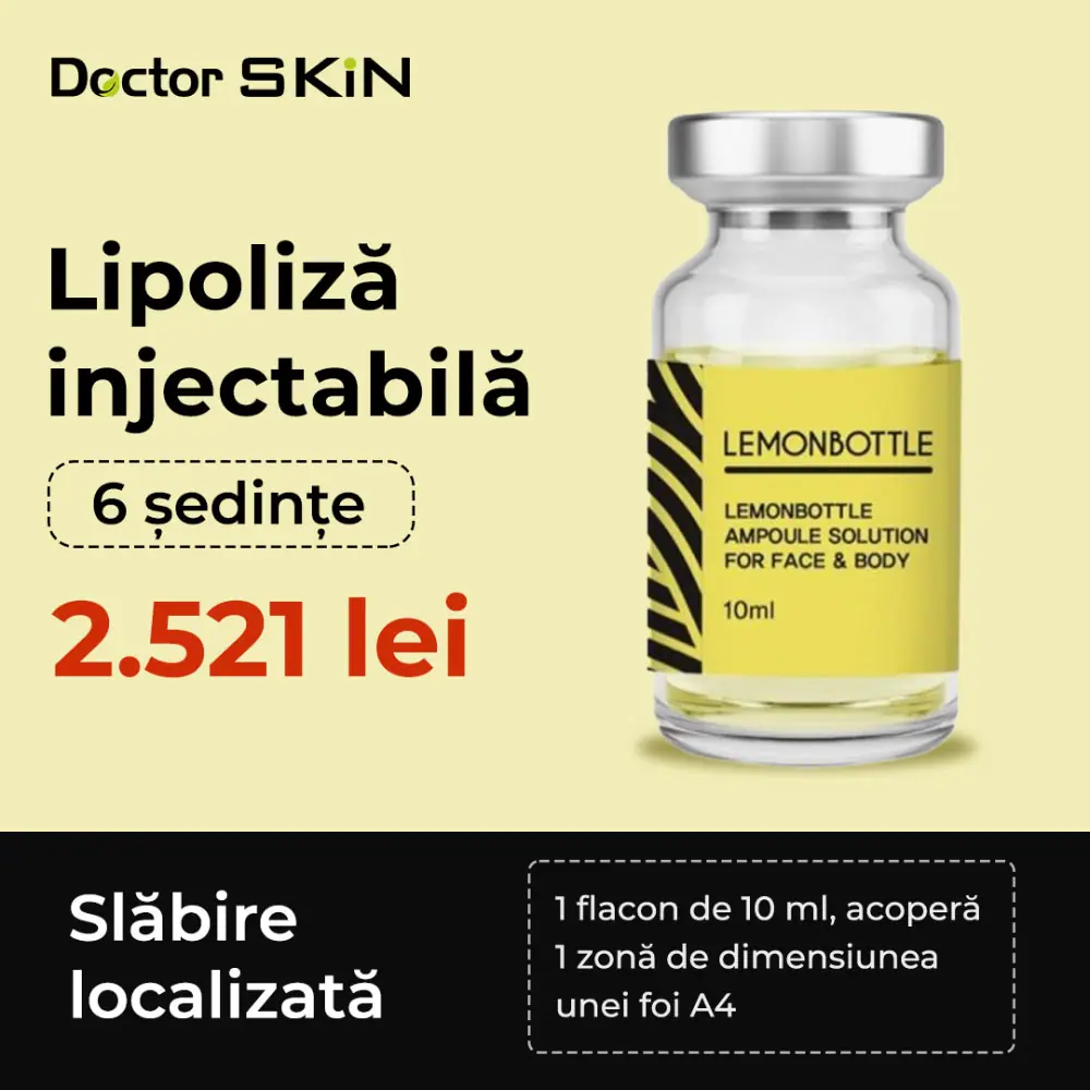 Lipoliza injectabilă pentru topirea grăsimii corporale localizate - Doctor SKiN