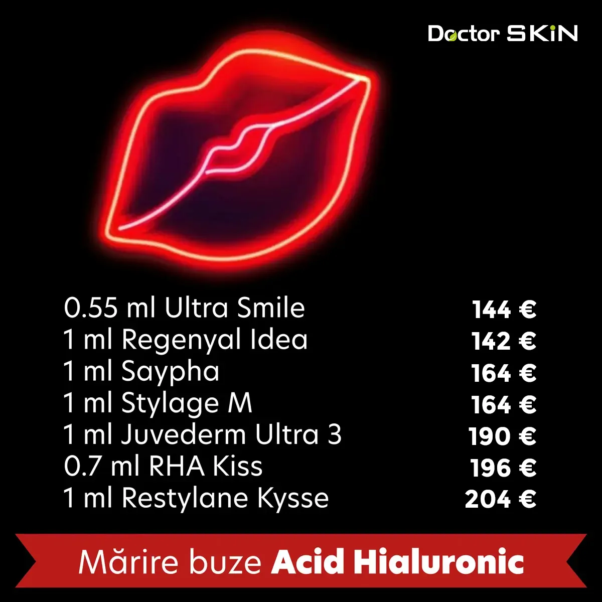 Mărire buze - Doctor SKiN