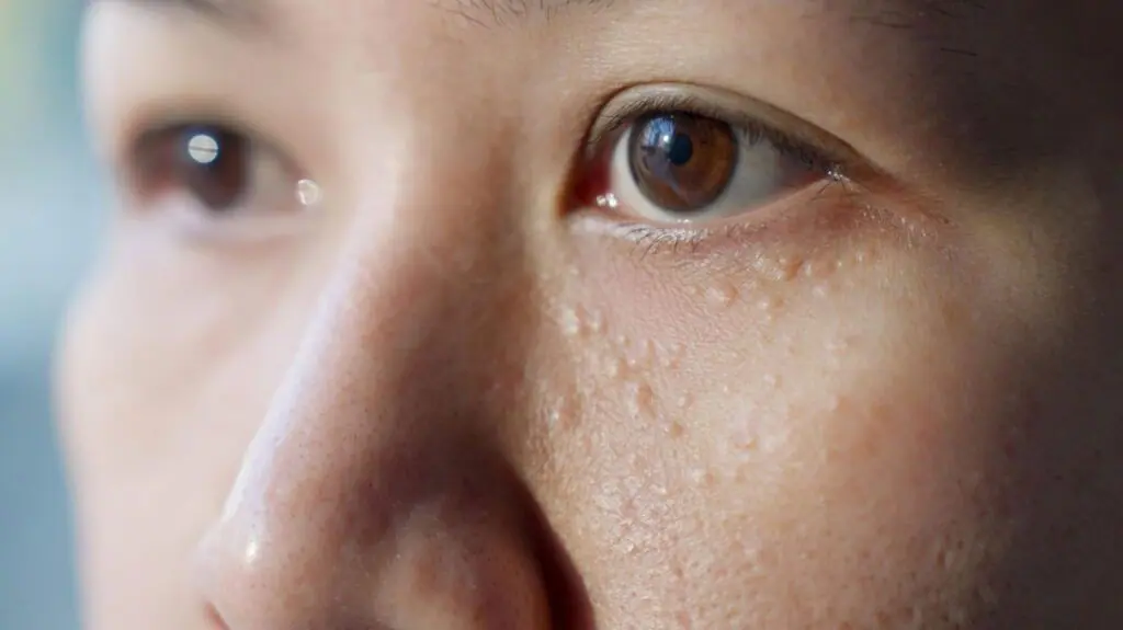 îndepărtare milia (puncte de grăsime)