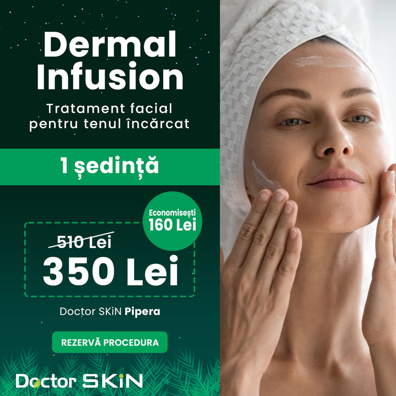 Dermal Infusion, tratament facial pentru tenul încărcat